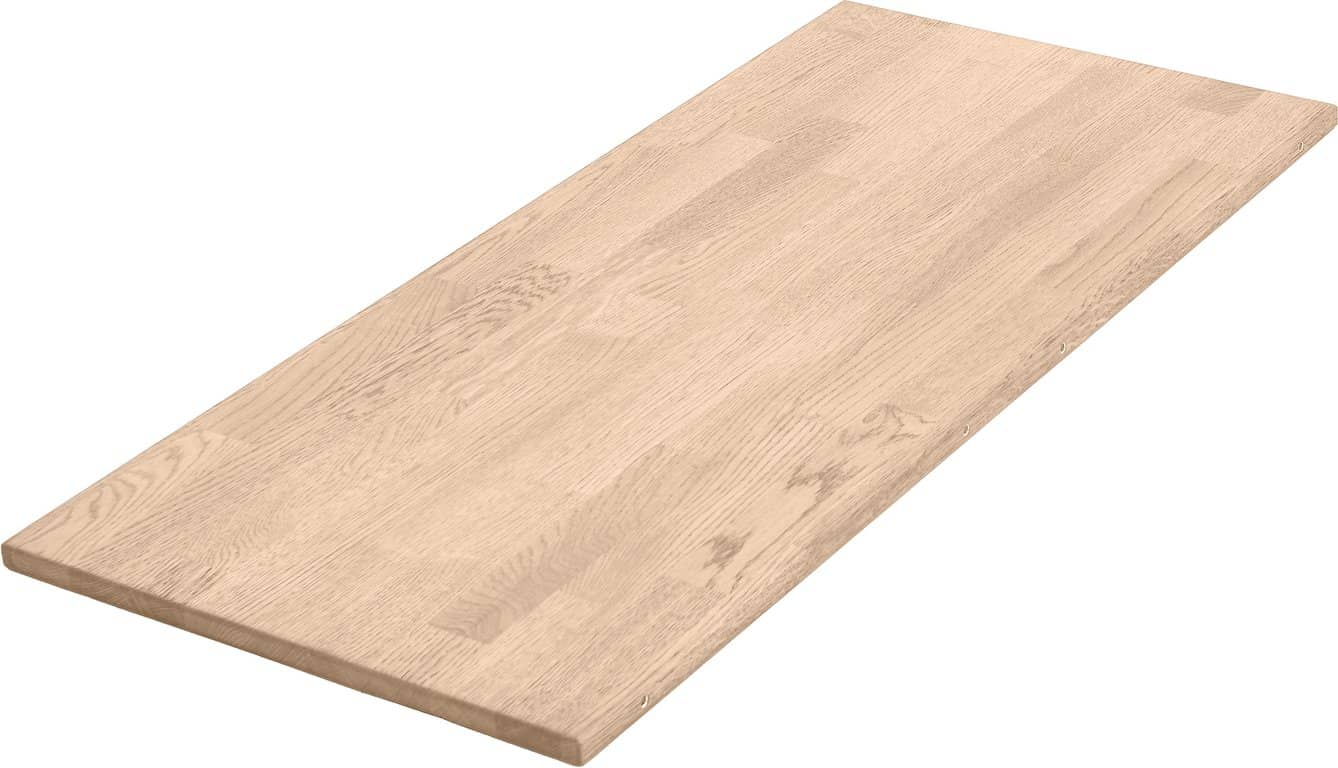 Lugano ileggsplate  - 47 x 100 cm, hvitoljet, til Lugano 160 bord - Produktbilde