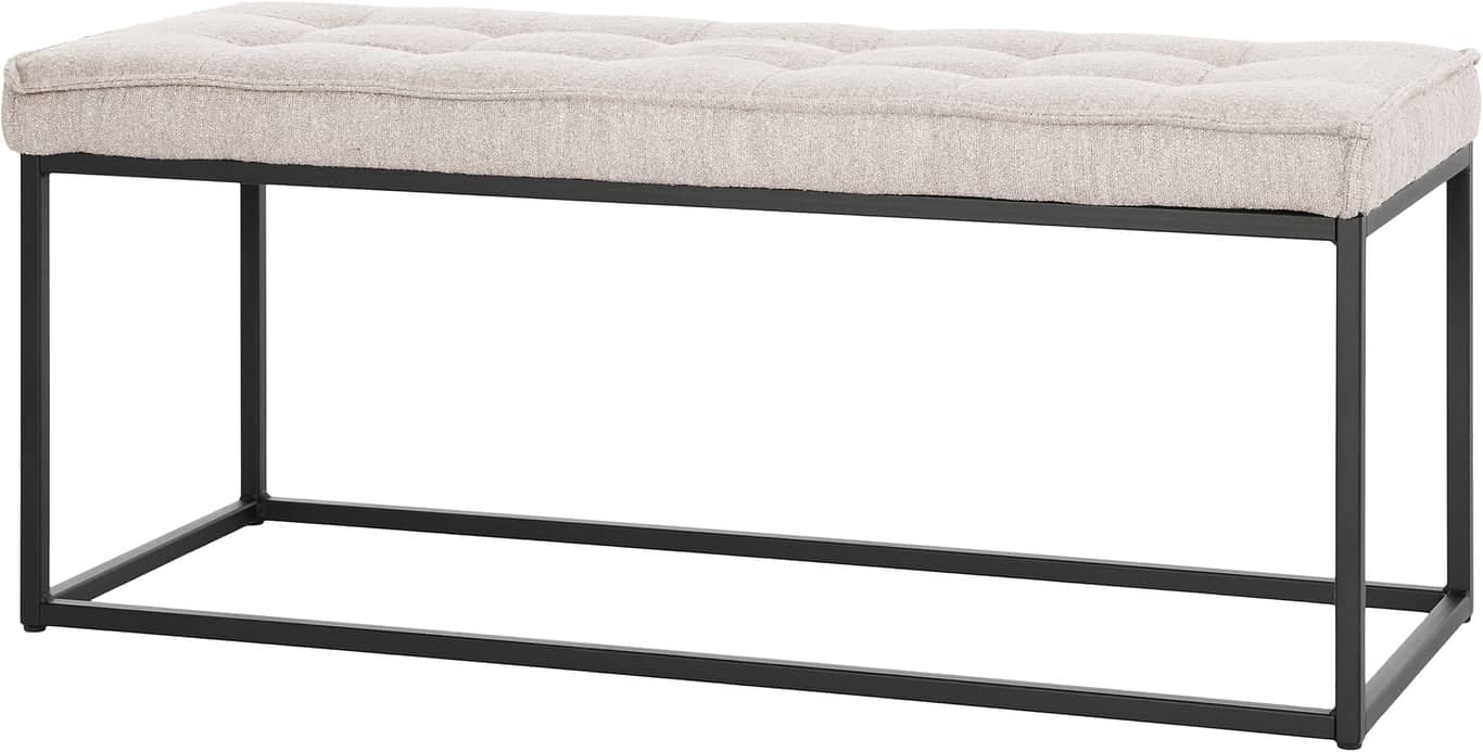 Odel® Sengebenk - I tekstil Rondane Leire, 46x118 cm - Produktbilde