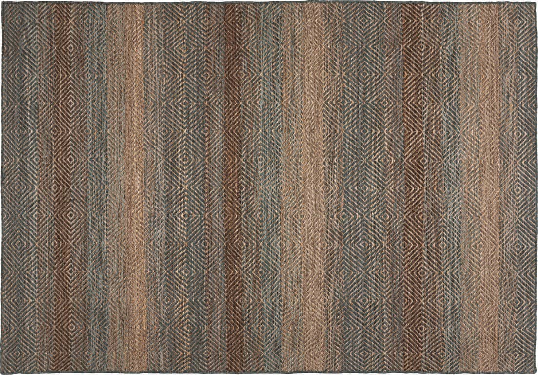 Mathilde teppe - 160x230 cm, teal - Produktbilde