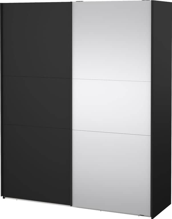 Como skyvedørsgarderobe 180x220cm - bilde 3 av 3