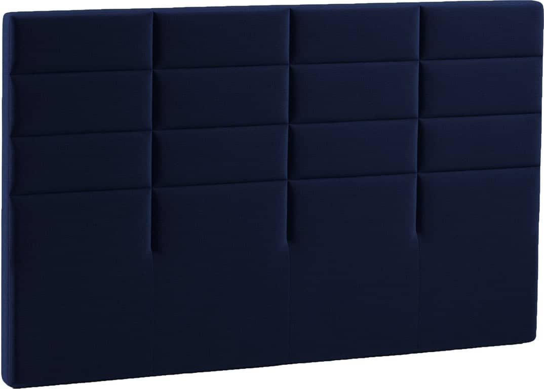 Svane® Paris sengegavl - B 180 cm H 115 cm. Stoff Moment Navy Blue - Produktbilde