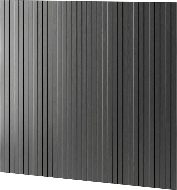Odel® Lund sengegavl med spiler - Røkt Ask, 105x90 cm - Produktbilde