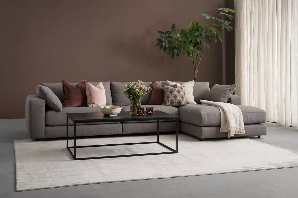 Thanos sofa med sjeselong - bilde 1 av 1