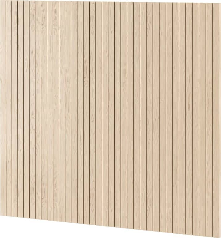Odel® Lund sengegavl med spiler - Natur, 105x90 cm - Produktbilde
