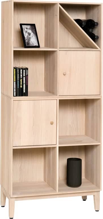 Square Classic vitrine hvitoljet - bilde 2 av 2