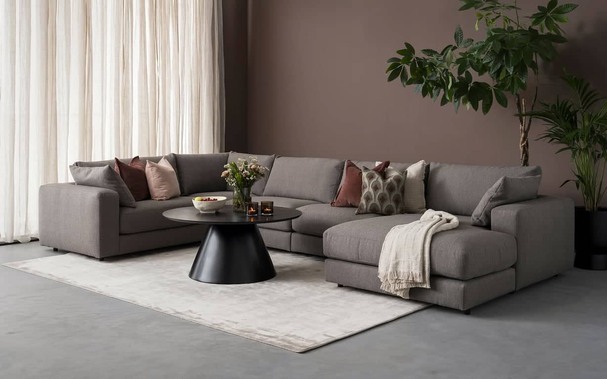Thanos hjørnesofa med sjeselong - bilde 2 av 3