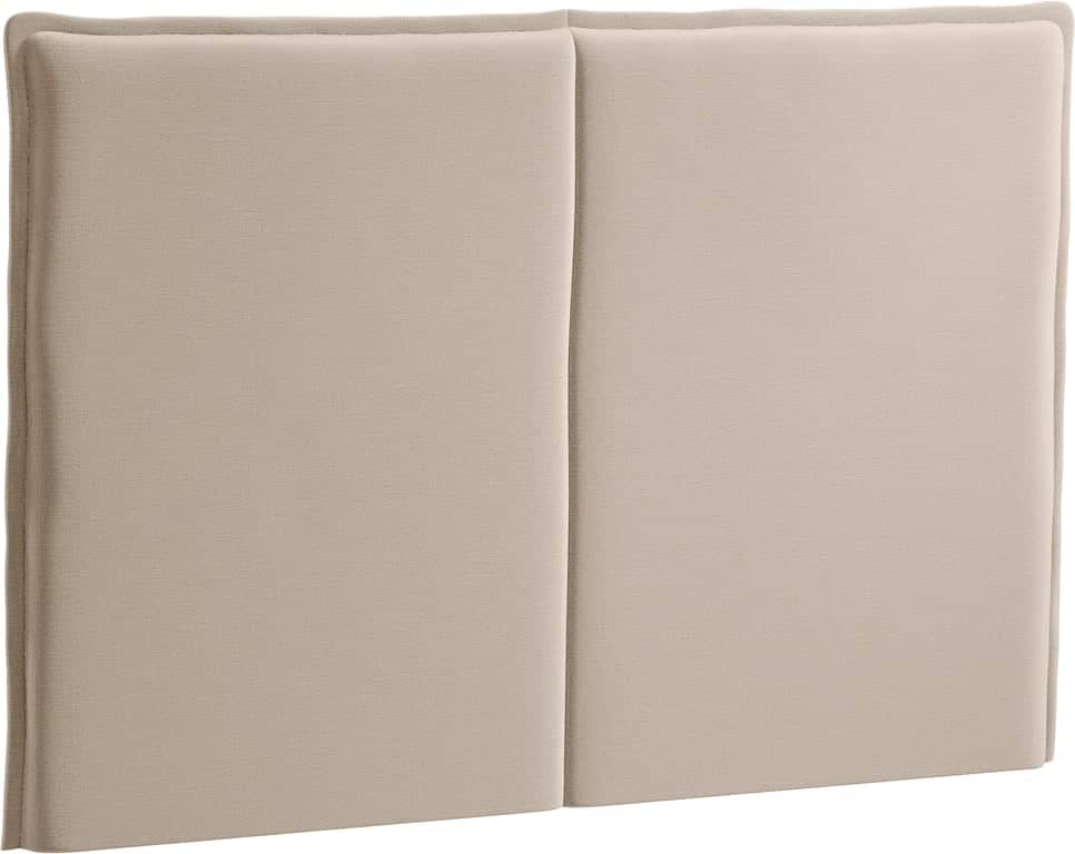Svane® Madrid sengegavl - B: 160 cm H: 130 cm stoff Moment Beige - Produktbilde