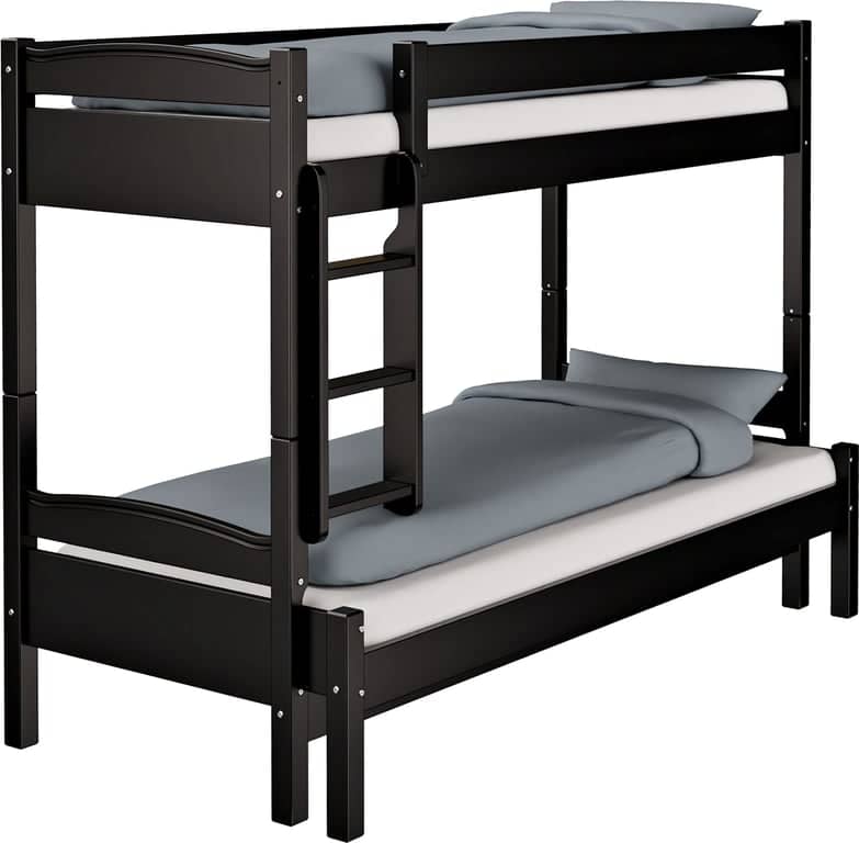 Tustna køye/skuvseng - 75/81-150x200 cm svartmalt - Produktbilde