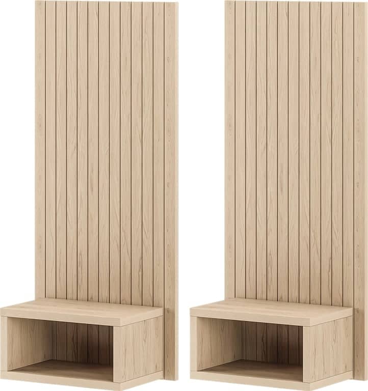 Odel® Lund nattbord med spiler 2 stk - bilde 1 av 1
