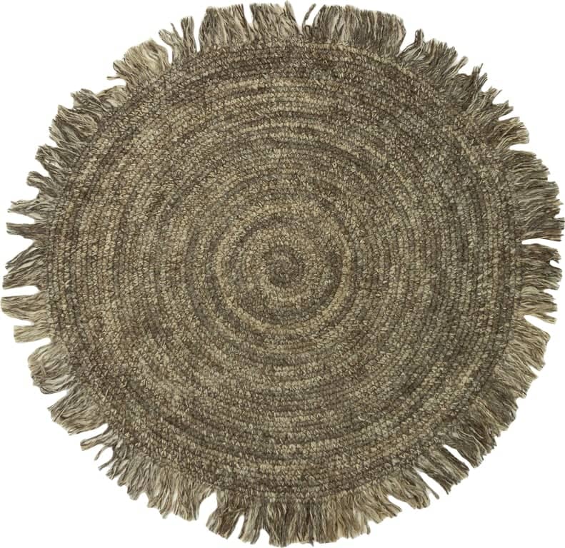 Teide rye - Ø100 cm, brun - Produktbilde