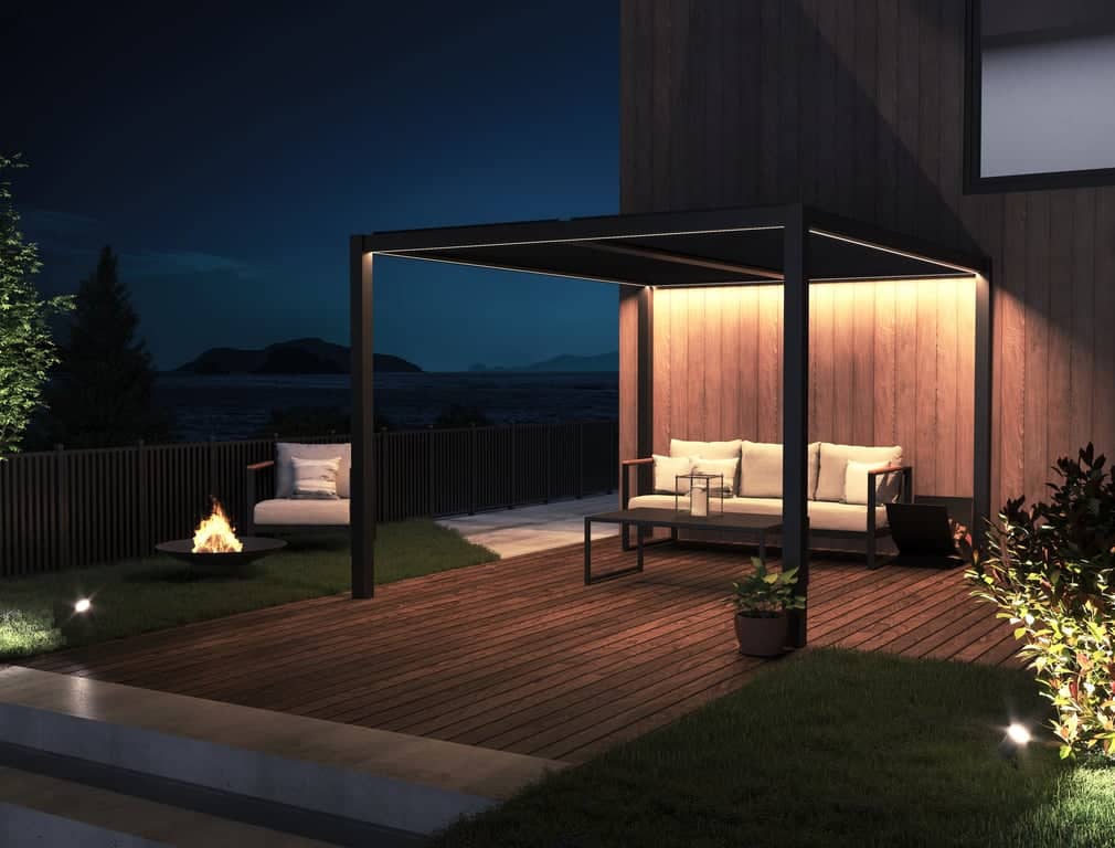 LED lys til Pergola 3x6m - bilde 2 av 3