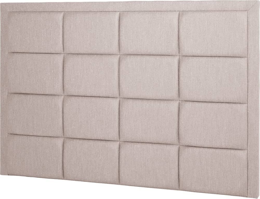 Odel® Krone sengegavl - I tekstil Rondane Strå, 210x125 cm - Produktbilde