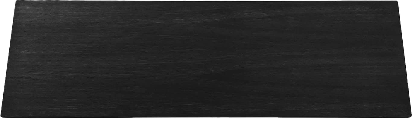 Linea ileggsplate - 45 x 138 cm,  svartlakkert - Produktbilde