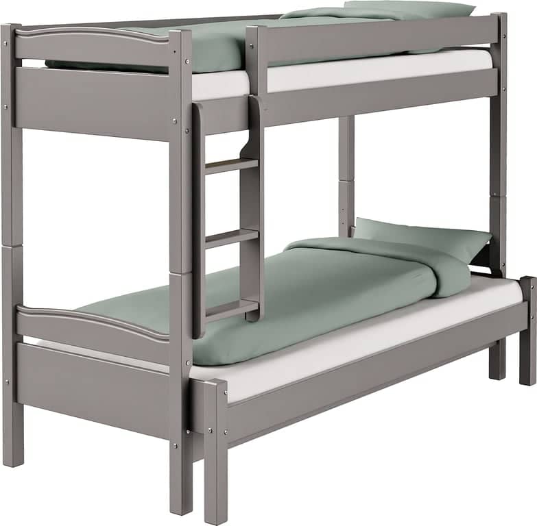 Tustna køye/skuvseng - 75/81-150x200 cm gråmalt - Produktbilde