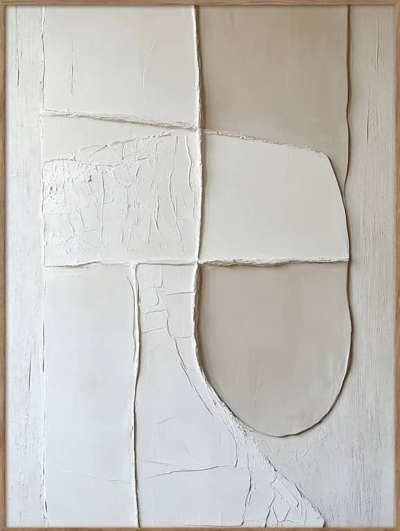 Canvas White On White - bilde 1 av 2