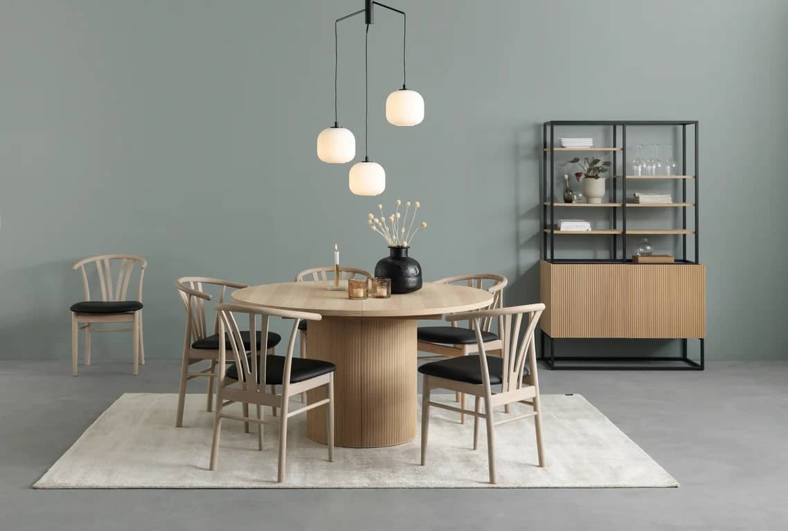 Linea spisebord rundt Ø 138 cm - bilde 2 av 3