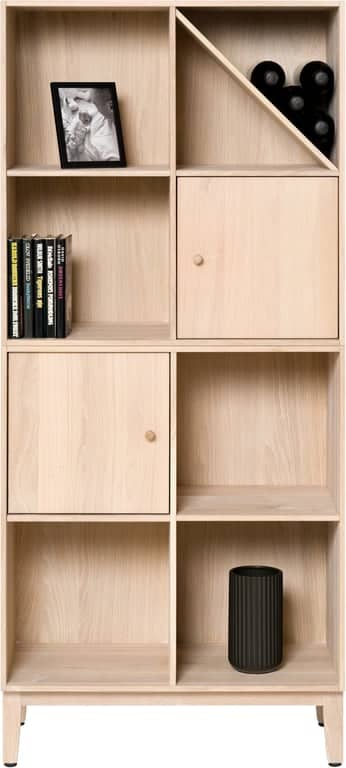 Square Classic vitrine hvitoljet - bilde 1 av 2