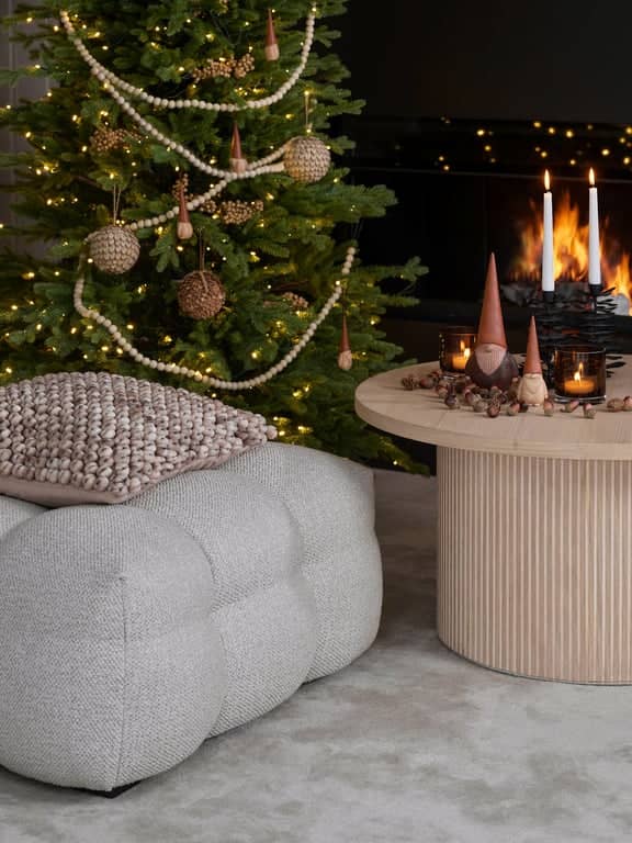 Linea sofabord rundt Ø 90, H 47 cm - bilde 2 av 3