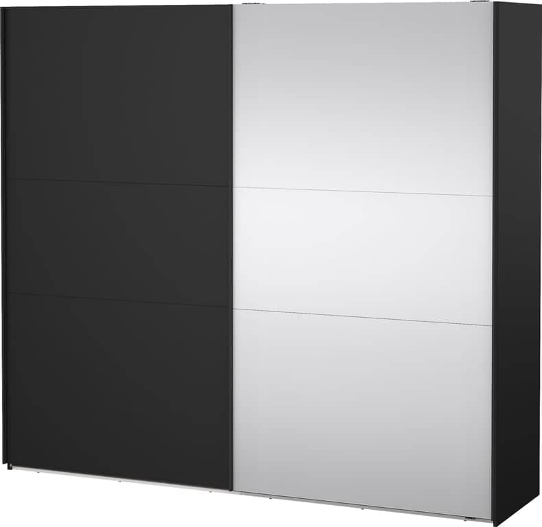 Como skyvedørsgarderobe 245x220cm - bilde 3 av 3