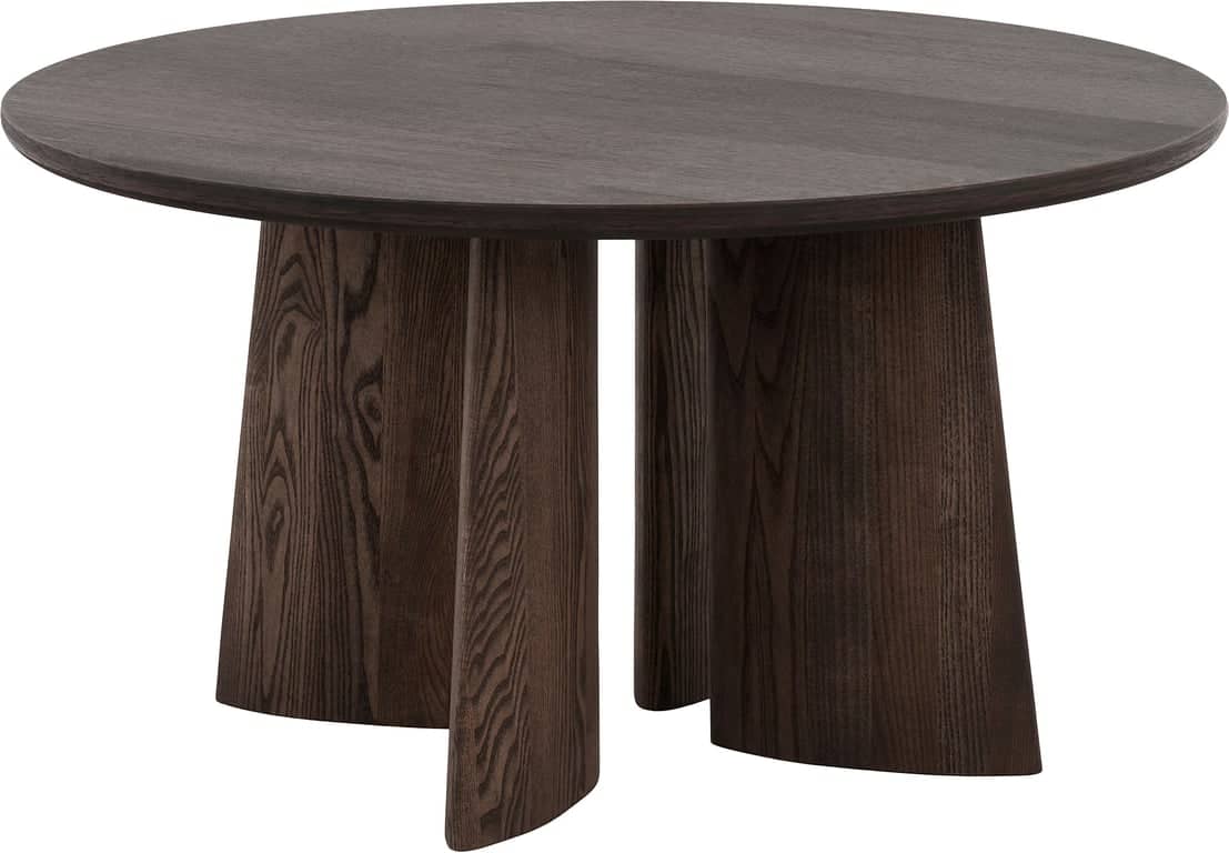 Japandi sofabord rundt Ø 85 H 45 cm - bilde 1 av 2