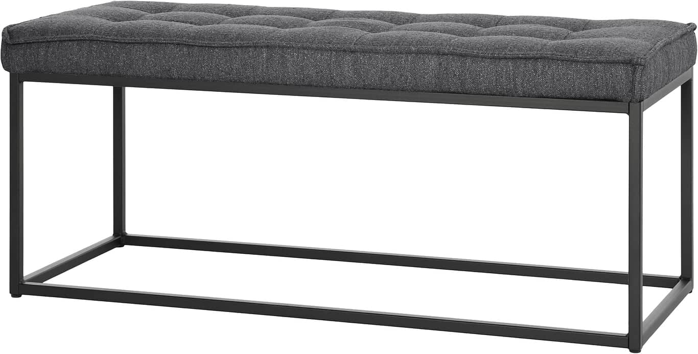 Odel® Sengebenk - I tekstil Rondane Torv, 46x118 cm - Produktbilde