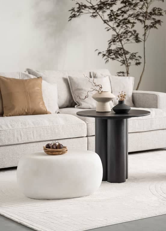 Emir sidebord rundt Ø 60, H 55 cm - bilde 2 av 2
