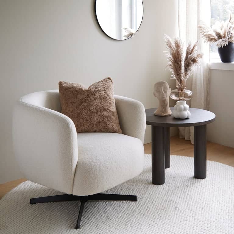 Macala sidebord rundt Ø 65, H 50 cm - bilde 2 av 3