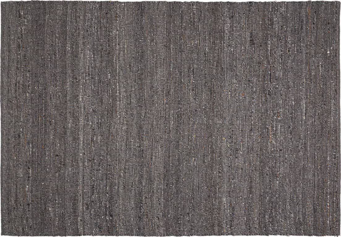 Jasper teppe - 160x230 cm, stålgrå - Produktbilde