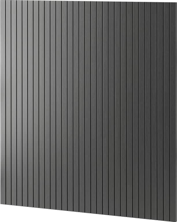 Odel® Lund sengegavl med spiler - Røkt Ask, 90x90 cm - Produktbilde