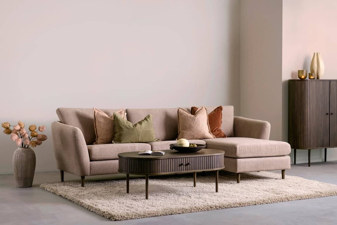 Sone høy sofa m/sjeselong - bilde 2 av 3