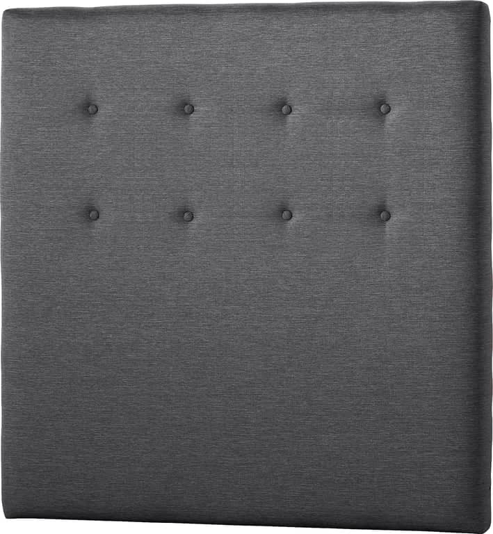 Odel® Knatt sengegavl - I tekstil Dovre Kull, 120x125 cm, - Produktbilde