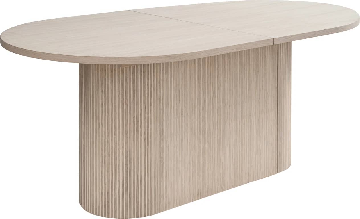 Linea ovalt spisebord 180 x 102 cm  - bilde 2 av 3