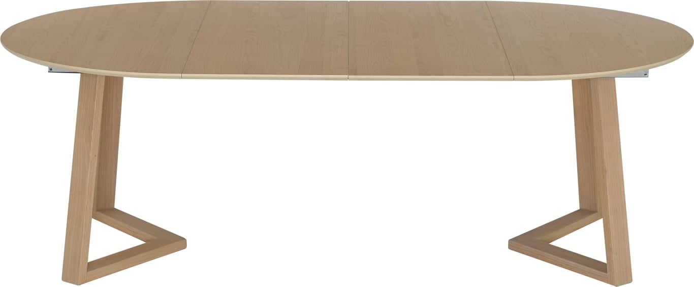 Borås spisebord Ø 130 cm m/2 ileggsplater - bilde 3 av 3