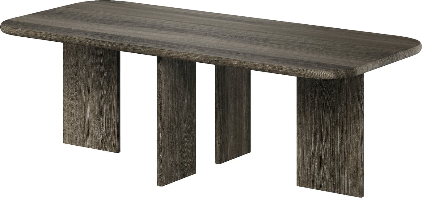 Smoked oljet eik, 145x65xH48 cm