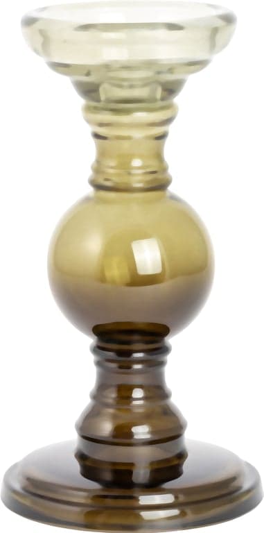 H: 24 cm, grønn, glass