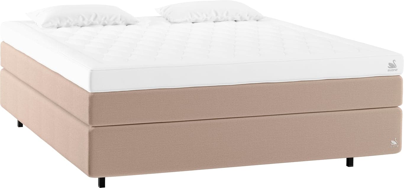 $Bilde av Svane® Lux kontinentalseng 150x200 (Moment Beige, Heaven Duo overmadrass, Floating ben)