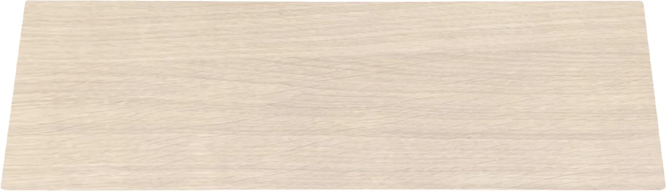 45 x 138 cm,  hvitoljet 