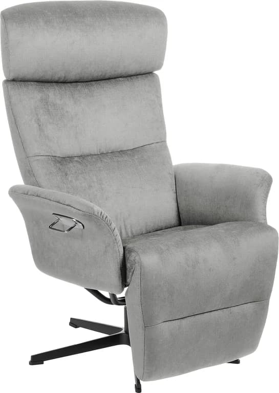 svingfot alu svart stoff Evita silver 1373-09