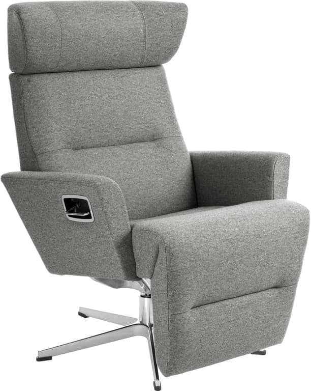 Svingfot alu stoff Sheford Light Grey