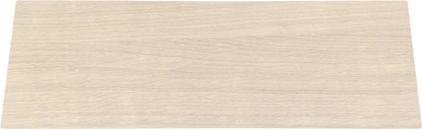 45 x 120 cm, hvitoljet 