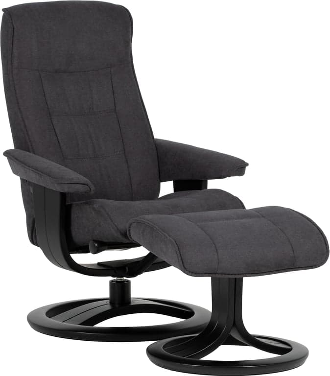 m/skammel, stoff Enjoy Graphite