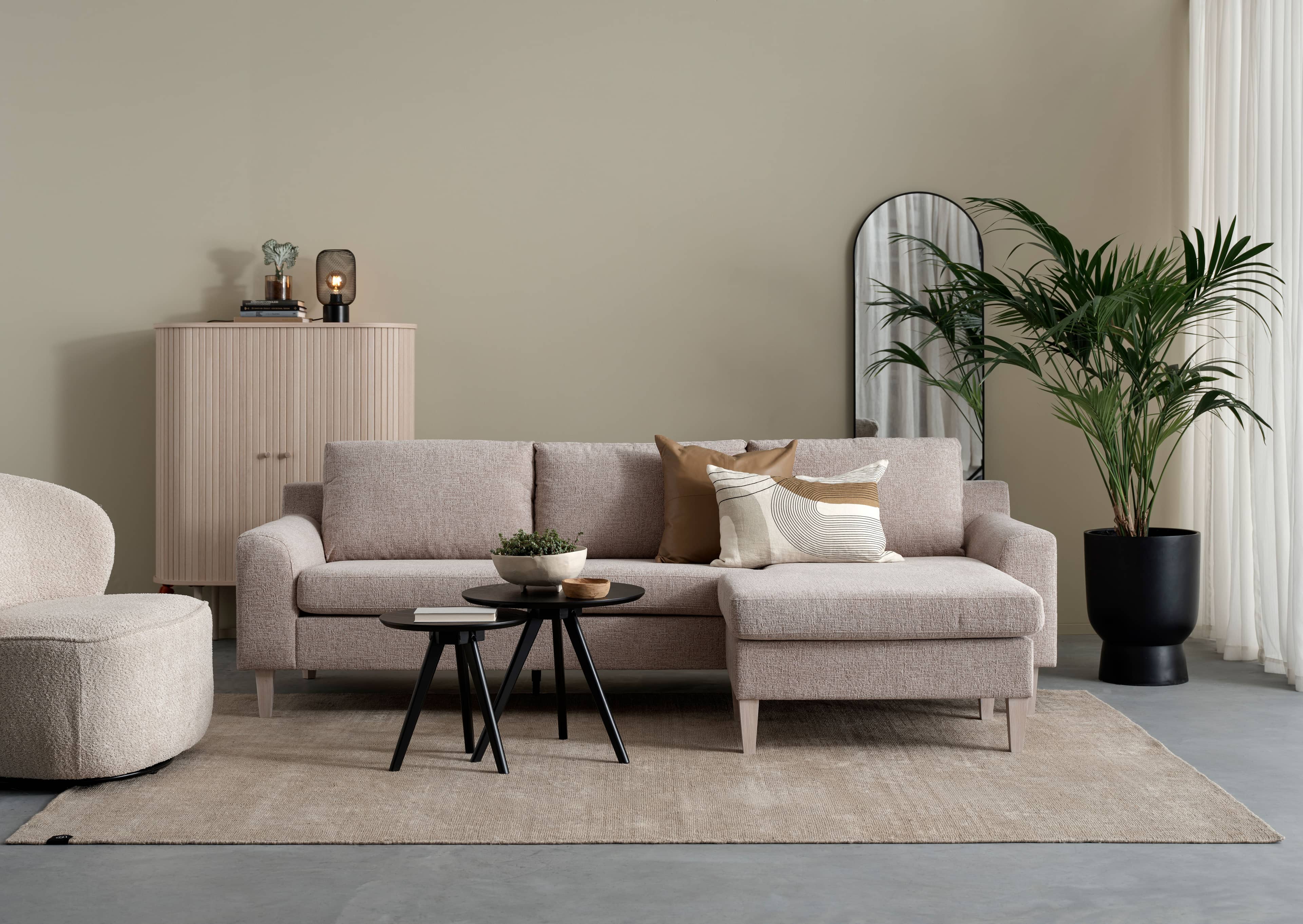 Freya sofa m/sjeselong